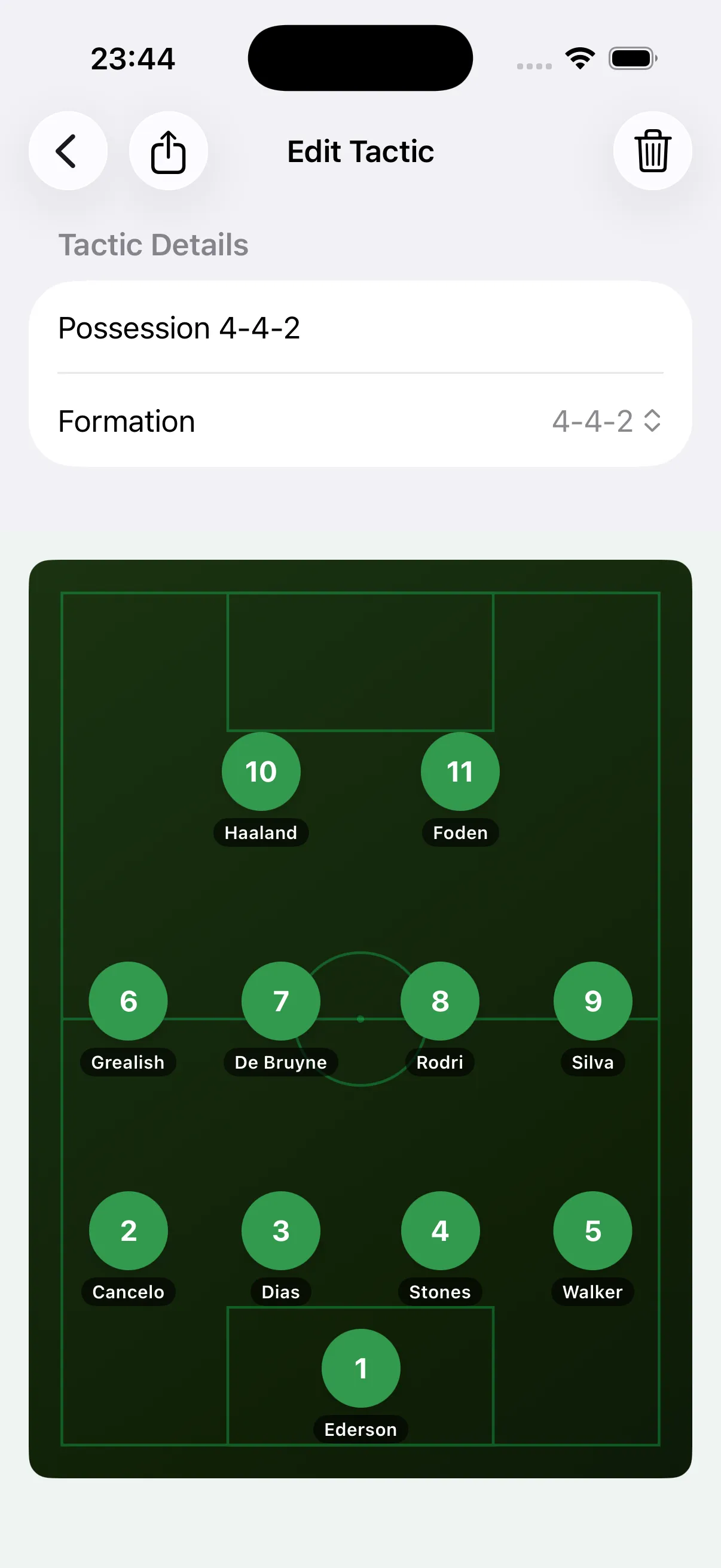 Football Tactics App